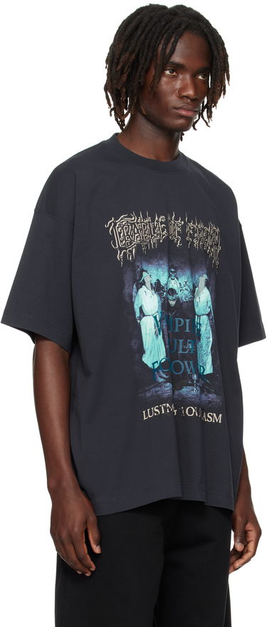 T-shirt VETEMENTS Vetements Cradle of Filth 'Vampire Cult' Oversized Graphic T-Shirt Svart | UCF76TR700N, 1
