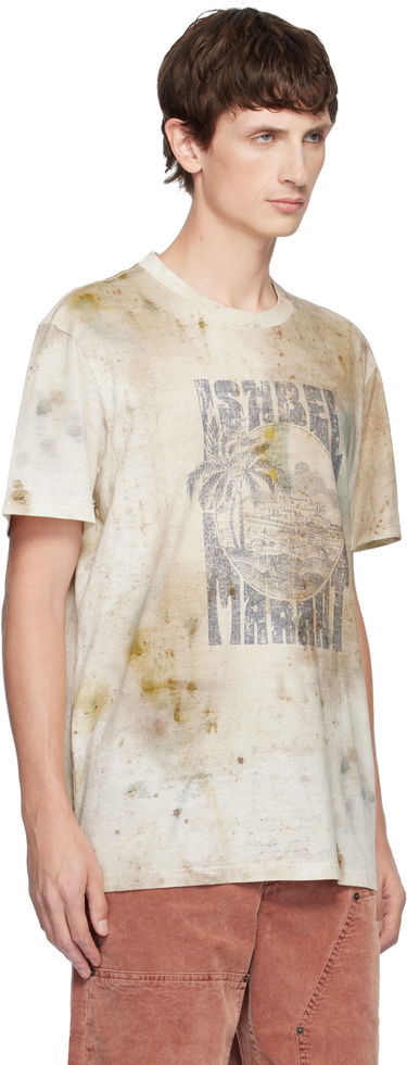 T-shirt ISABEL MARANT Distressed Graphic T-shirt Honore Flerfärgad | 25ATS0052HB-C3N10H, 1