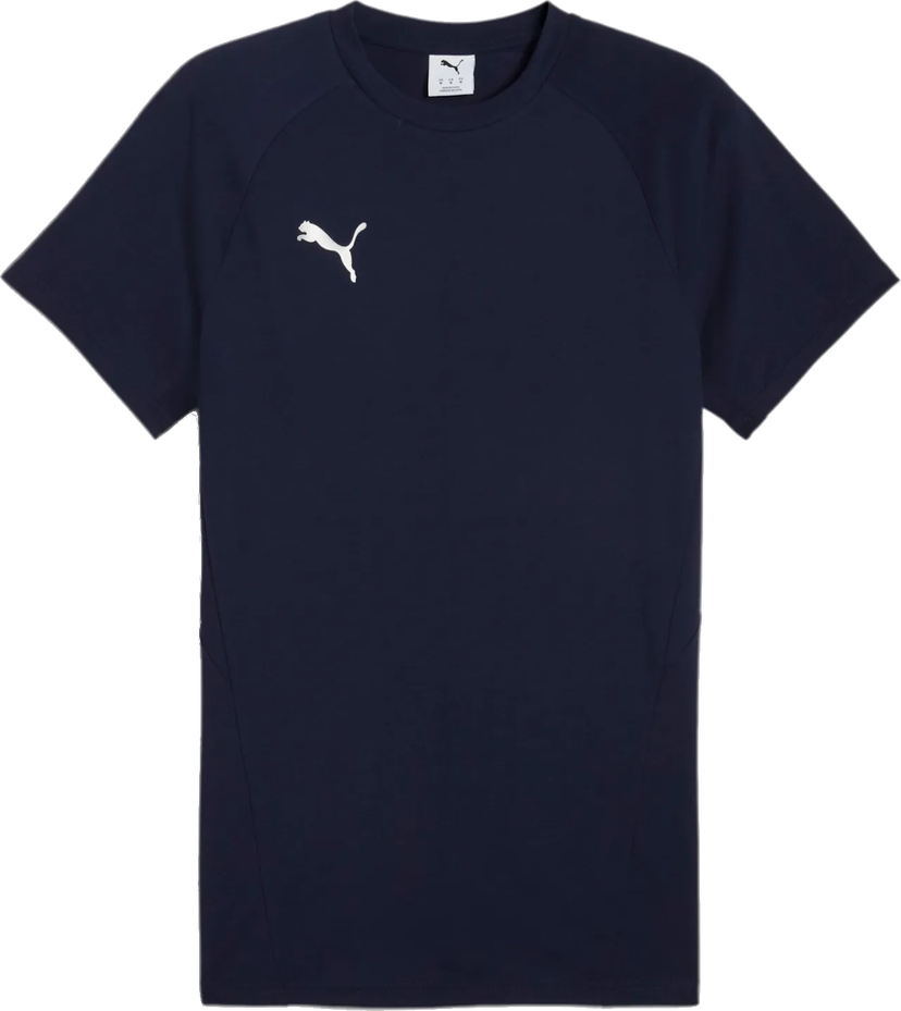 T-shirt Puma Puma teamEVOSTRIPE T-Shirt Mörkblå | 659953-06