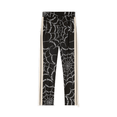 Byxor Palm Angels Spider Web Classic Track Pant Svart | PMCJ001F22FAB0061003, 0