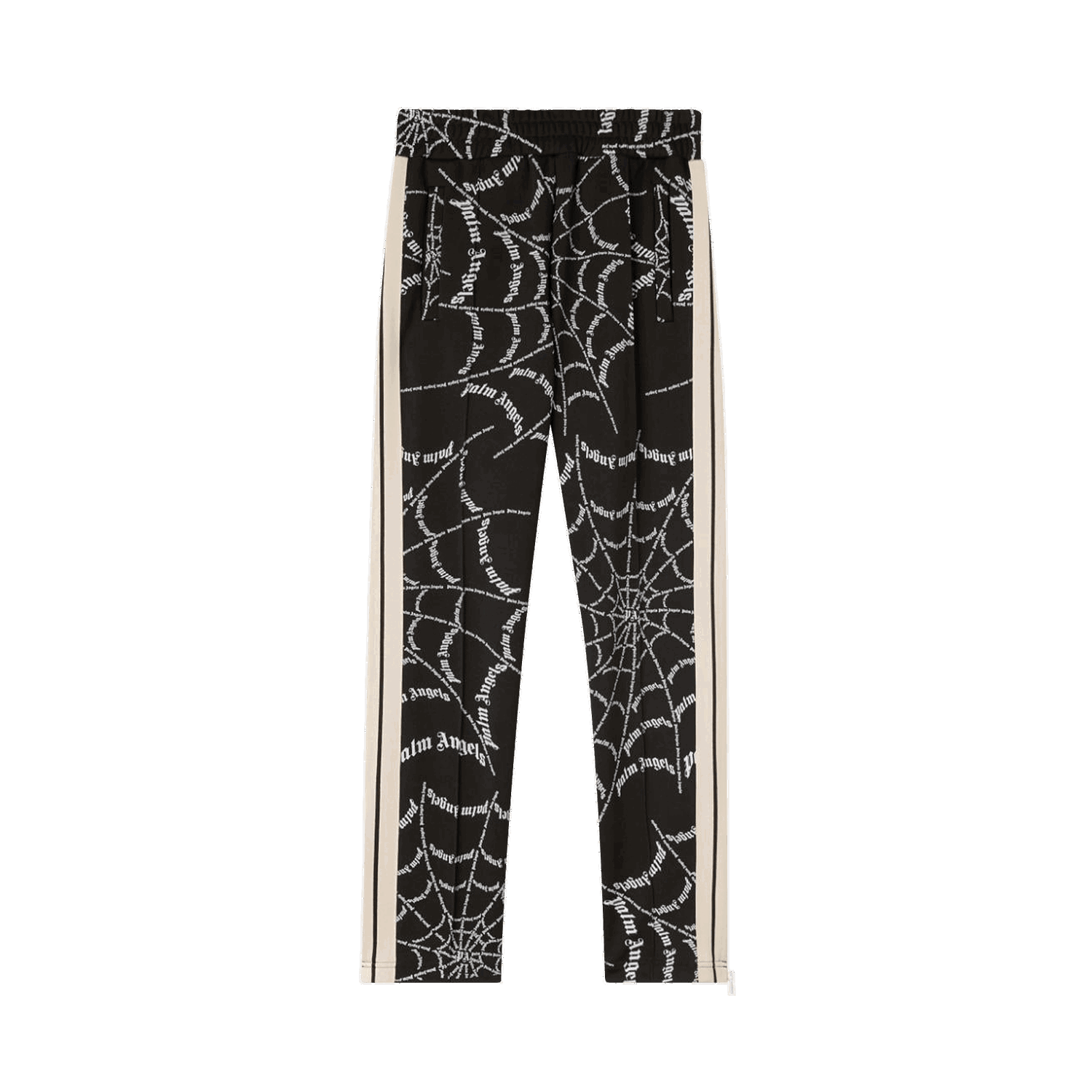 Byxor Palm Angels Spider Web Classic Track Pant Svart | PMCJ001F22FAB0061003, 0
