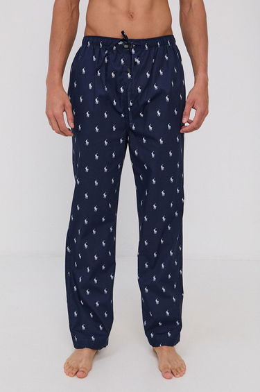 Pyjamas Polo by Ralph Lauren All Over Pony Player Pyjama Sleep Pant Mörkblå | 714830265007, 0