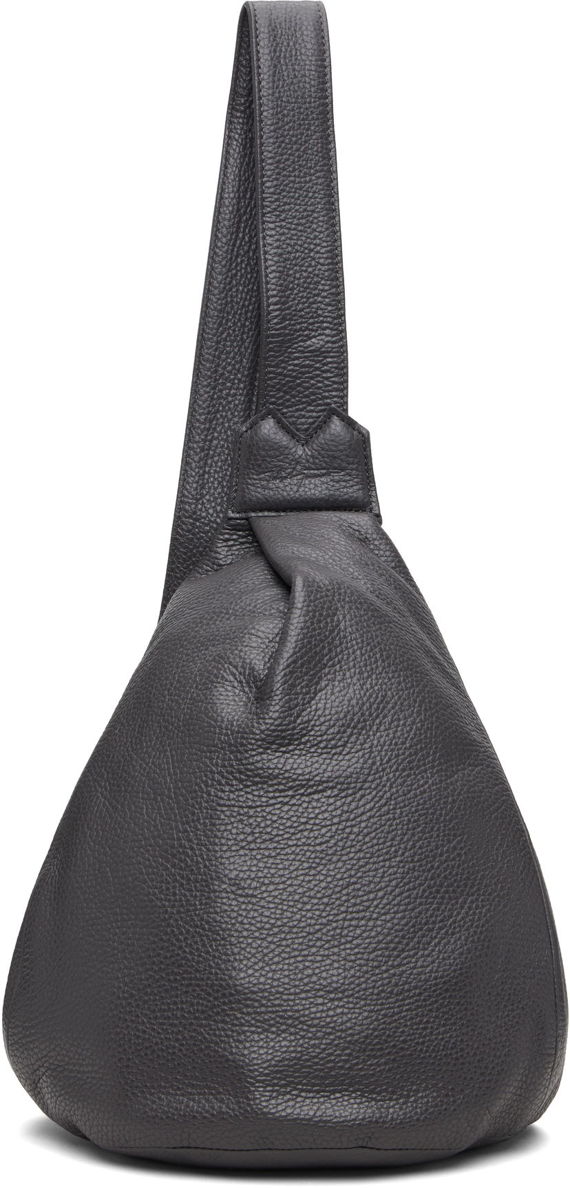Axelväska Yohji Yamamoto YOHJI YAMAMOTO Tuck Small Sling Bag Grå | DM-I92-707