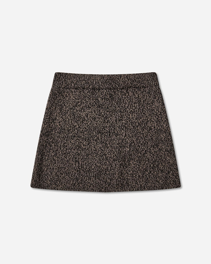 Kjol OUR LEGACY Sculpt Twist Knit Skirt Brun | W4253SBT 001