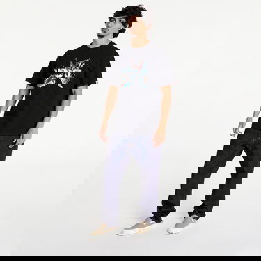 T-shirt BAPE A BATHING APE Surfing Apes Tee Black Svart | 001TEK701002F BLK, 3