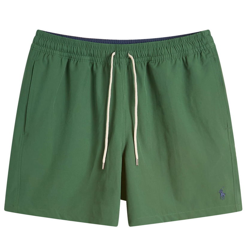 Badkläder Polo by Ralph Lauren Ralph Lauren Traveller Swim Shorts, Size Large Grön | 710957782-GRN