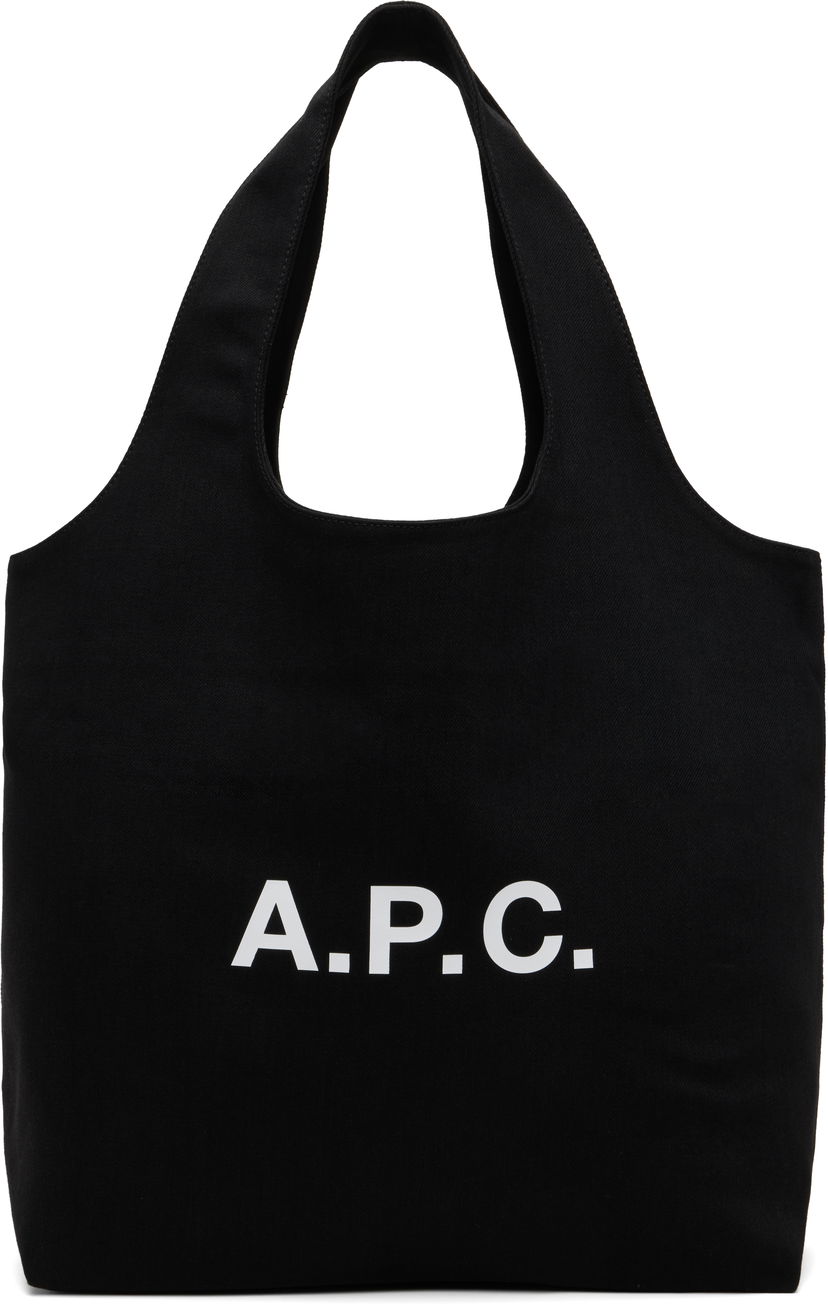 Tygpåse A.P.C. A.P.C. Ninon Tote Bag Svart | COZZS-M61565