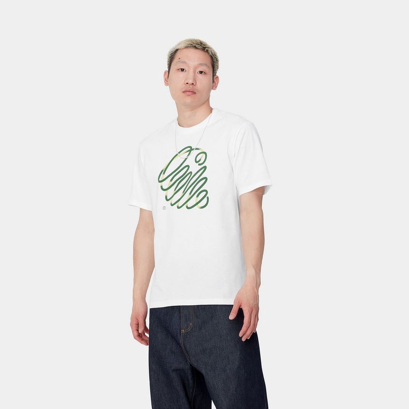 T-shirt Carhartt WIP Short Sleeve Graphic T-Shirt Vit | I033643_9
