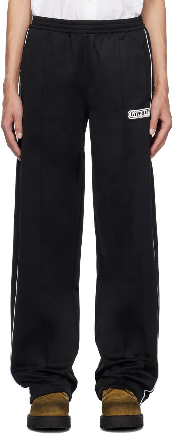 Träningsbyxor Givenchy Givenchy Printed Track Pants Svart | BM51C73YFU