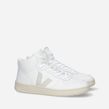 Sneakers och skor Veja V-15 Leather Vit | VQ021270, 4