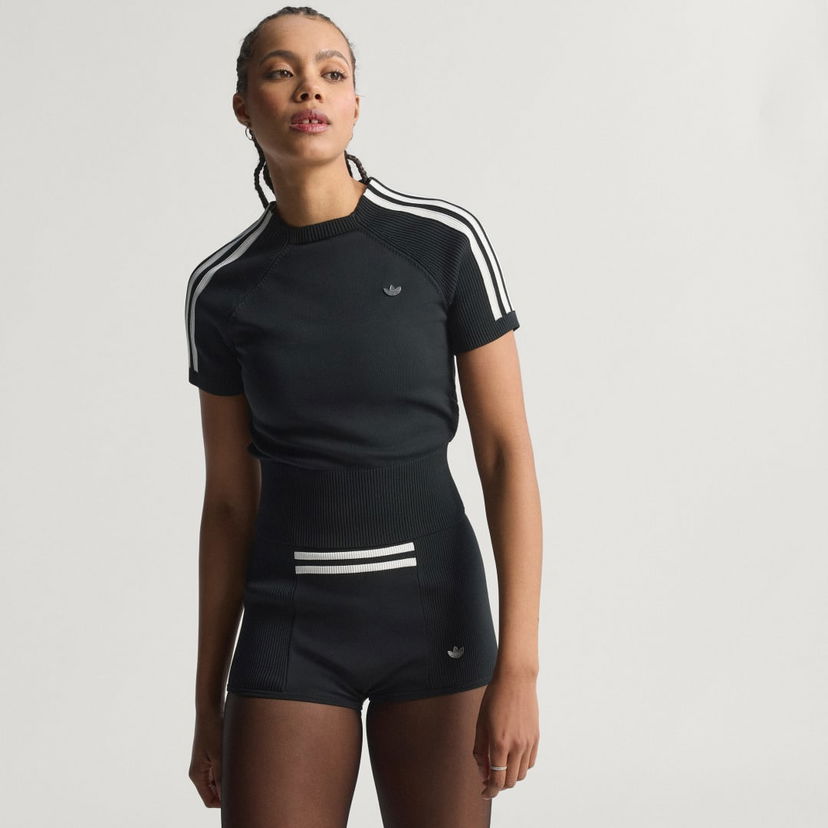 T-shirt adidas Performance Cali Sock T-Shirt Svart | JW2518