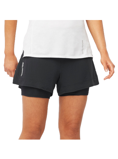 Shorts Salomon Sense Aero 2in1 Shorts Svart | lc2037600