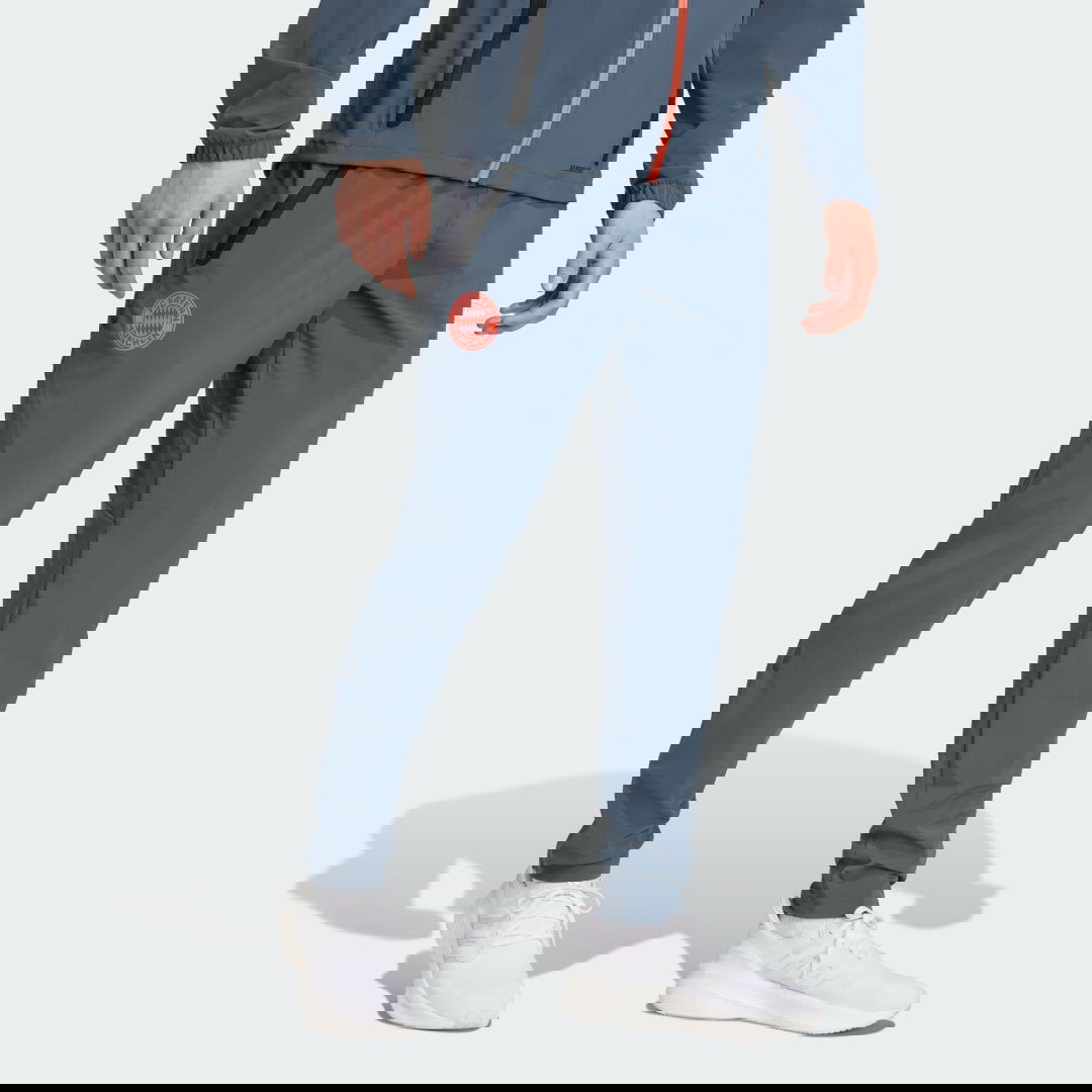 Träningsbyxor adidas Performance FC Bayern Tiro 25 Competition Travel Pants Grå | JV5344, 0