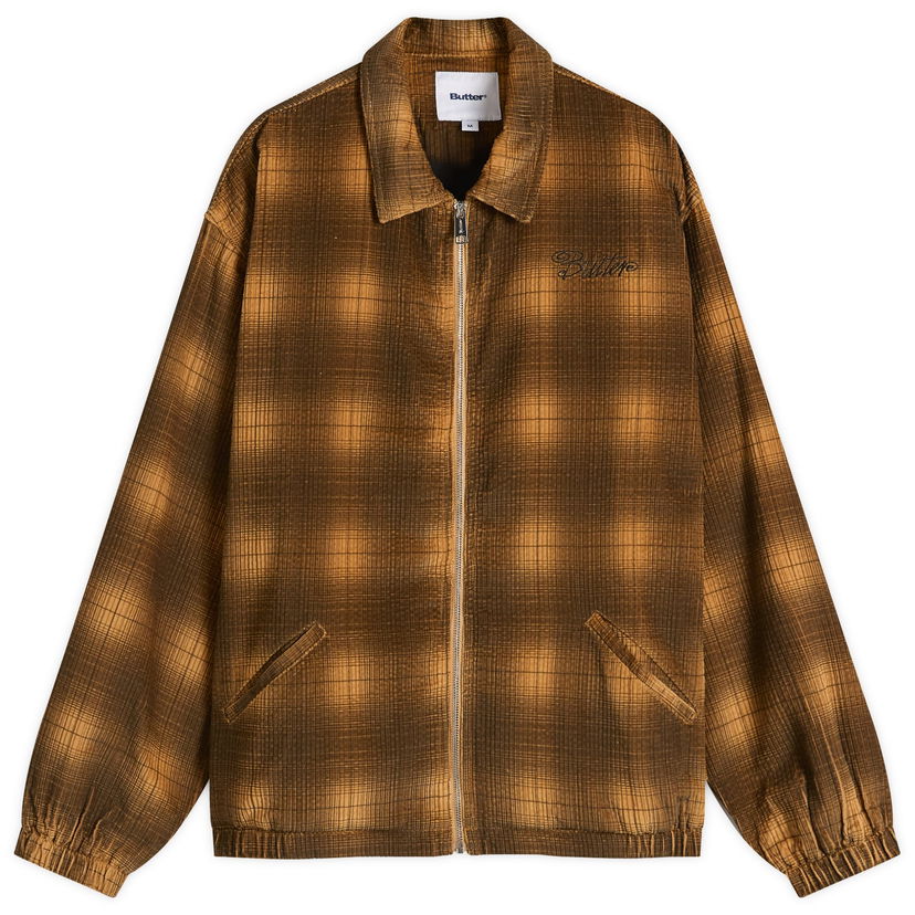 Jacka Butter Goods Jive Corduroy Jacket Brun | BG253602-MUS