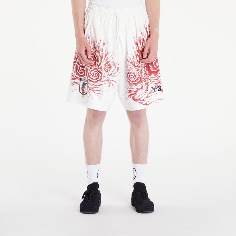 Shorts Y-3 JFA Graphic Shorts Core Vit | JC7569