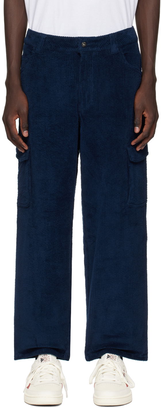 Cargo byxor Dime Relaxed Cargo Pants Mörkblå | DIMEHO2336NVY