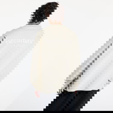 T-shirt Fear of God Fear of God Essentials Classic Long Sleeve T-Shirt Beige | 125SP254202F-969, 2