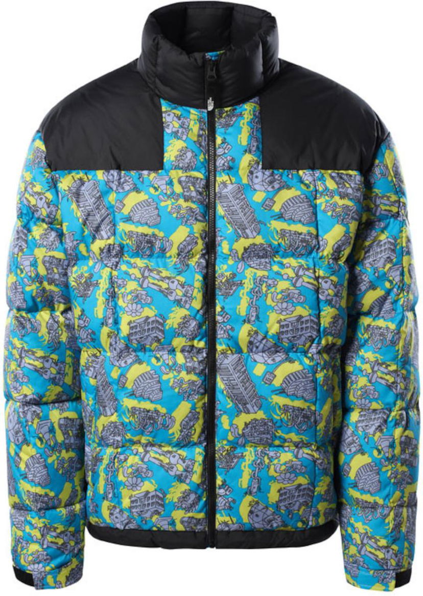 Pufferjacka The North Face LHOTSE Puffer Jacket Blå | nf0a3y2305b