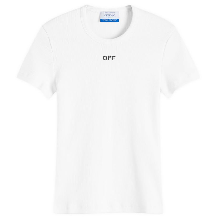 T-shirt Off-White Logo Graphic T-Shirt Vit | OWAA065C99JER0050110