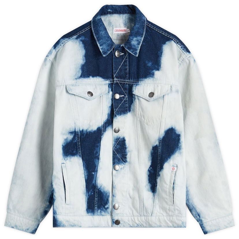 Jacka Charles Jeffrey Loverboy Charles Jeffrey Loverboy Oversized Denim Jacket Blå | 41010201
