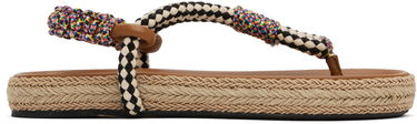 Tillbehör ISABEL MARANT Isabel Marant Gypsa Rope Thong Sandals Brun | SD0231FA-C1B07S, 0