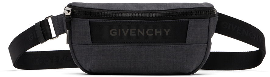 Bälten Givenchy Gray G-Trek Belt Bag Svart | BKU040K1XY067, 0
