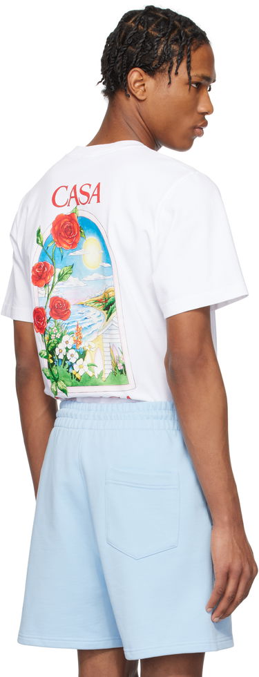 T-shirt Casablanca LA Days Printed T-Shirt, Size XL Vit | MS25-JTS-001-12, 3