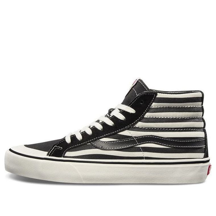 Sneakers och skor Vans SK8-Hi Stripe High Top Svart | VN0A3ZCEUZS