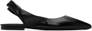Kläder BY FAR BY FAR Yasha Slingback Flats Svart | MWFFC024LL002BK001PL, 0