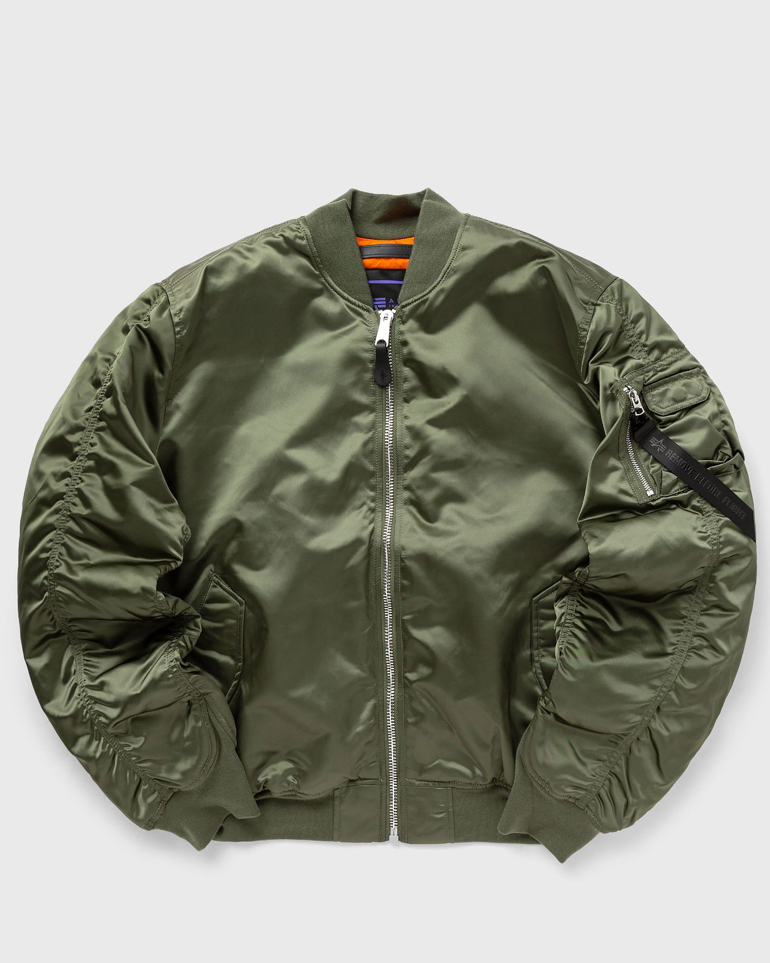 Bomberjacka Alpha Industries Bomber & Flight Jackets-MA-1 UV Grön | 146115UV-SAGE-GREEN, 0