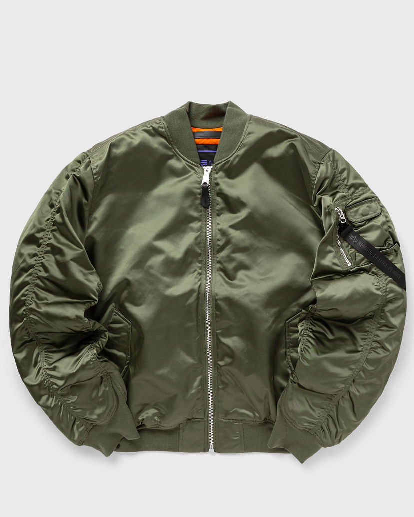 Bomberjacka Alpha Industries Bomber & Flight Jackets-MA-1 UV Grön | 146115UV-SAGE-GREEN