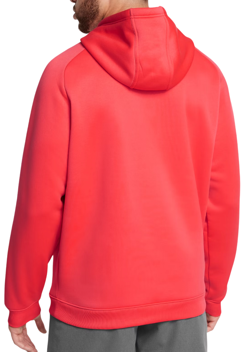 Sweatshirt Under Armour Hoodie With Pocket Röd | 1389342-713, 1