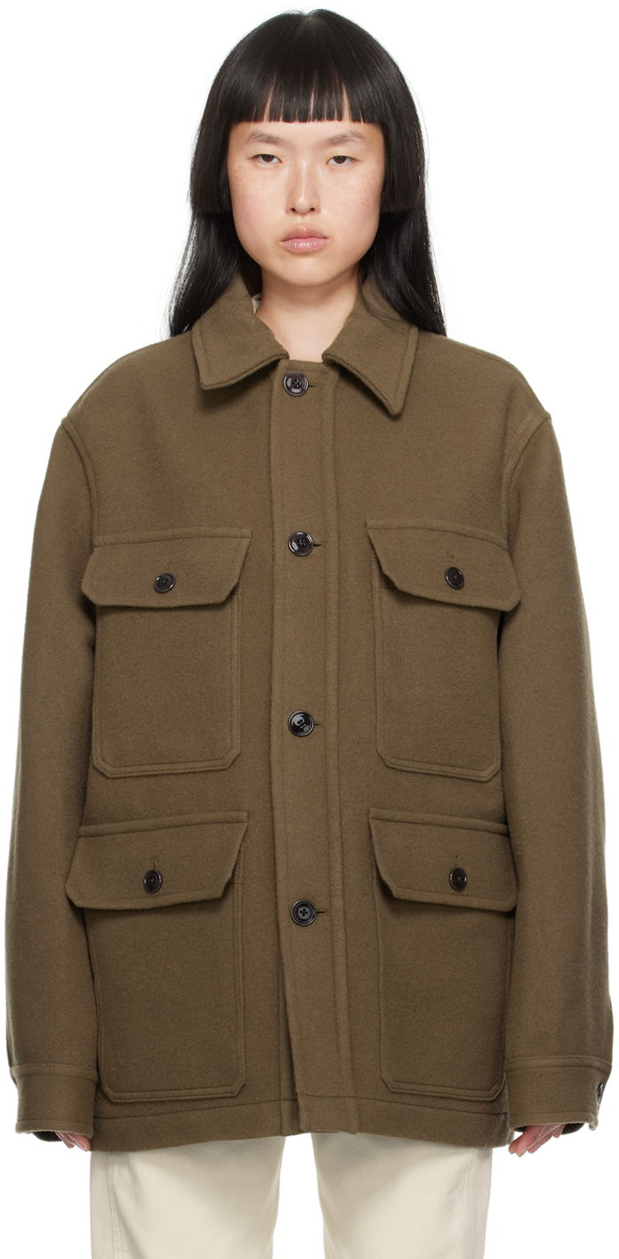 Jacka LEMAIRE Lemaire Hunting Jacket Grön | OW322 LF1116