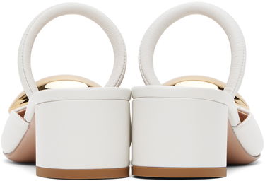 Sneakers och skor Gianvito Rossi Sphera 45 Slingback Pumps Vit | G95456.45RIC.NXF, 1