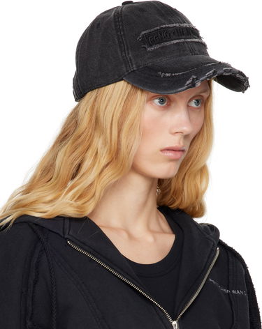 Keps Feng Chen Wang Feng Chen Wang Denim Baseball Cap Svart | FUS19AC02, 1