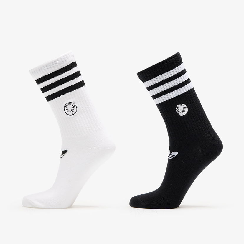 Strumpor adidas Originals Adidas Football Crew Socks 2-Pack Vit | JW2985