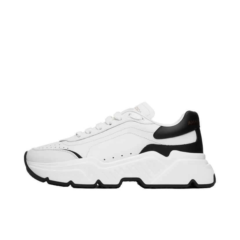 Sneakers och skor Dolce & Gabbana White Daymaster Low-Top Sneakers Vit | CS1791AX589