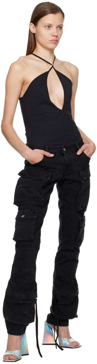 Kläder The Attico Attico Devon Heeled Sandals Metallisk | 231WS000 L062, 4