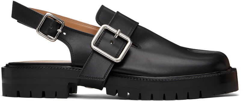 Skovård Maison Margiela Maison Margiela Tabi County Slingback Loafers Svart | S57WP0103 P3292