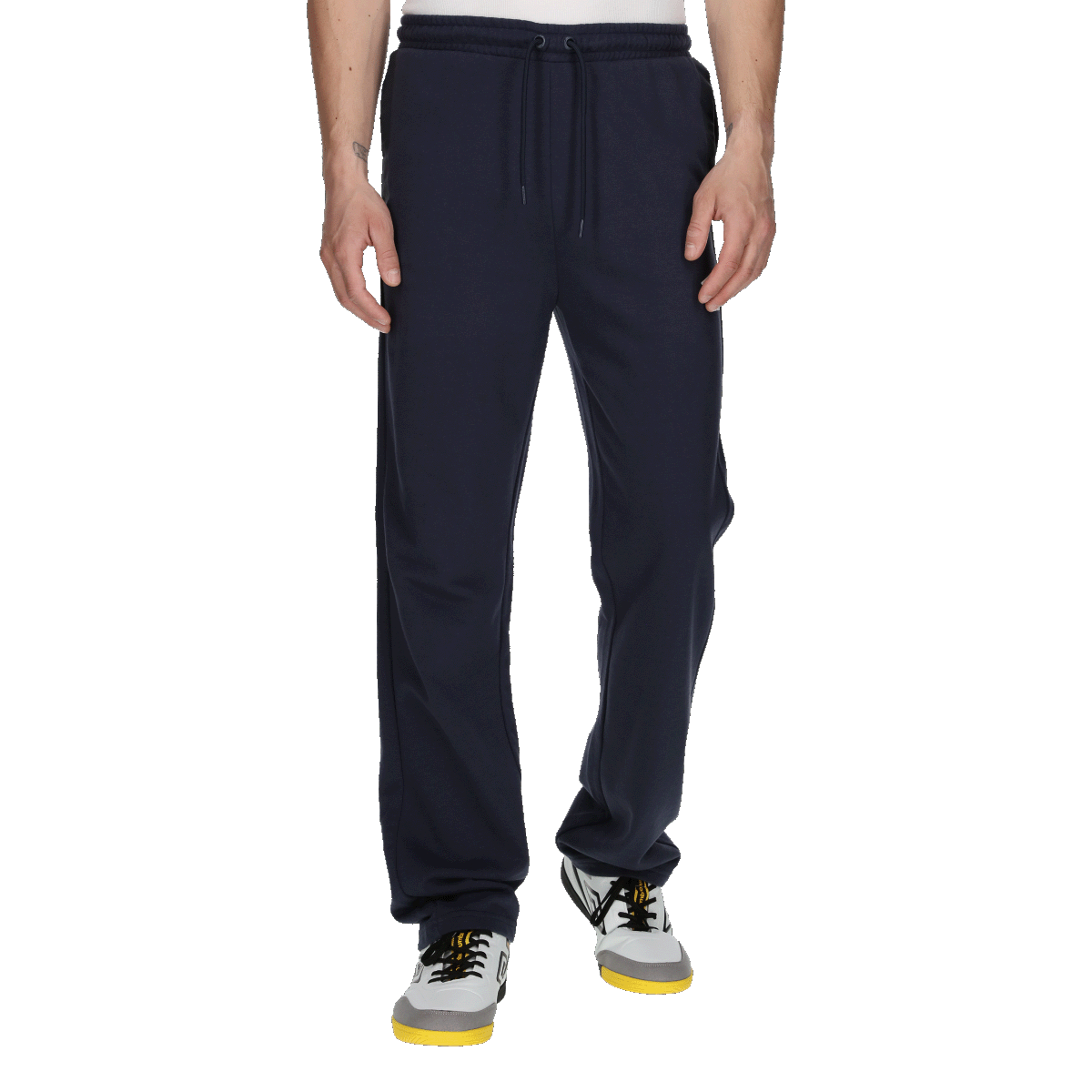 Träningsbyxor Umbro BASIC LOGO Drawstring Sweatpants Mörkblå | UMA221M101-02, 0