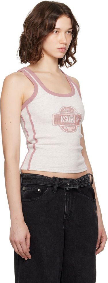 Linne Ksubi Ksubi Pitt Lane Origin Tank Top Vit | WPF25SI002, 1