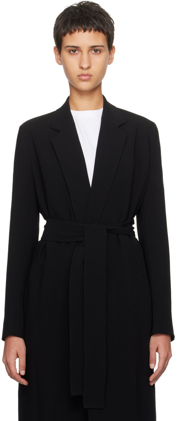 Rockar The Row Black Harri Coat Svart | 5603-W1968