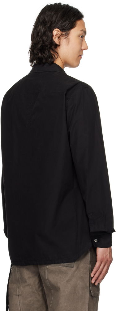 Skjorta Rick Owens Rick Owens DRKSHDW Hollywood Overshirt Svart | DU01E3296 P, 2