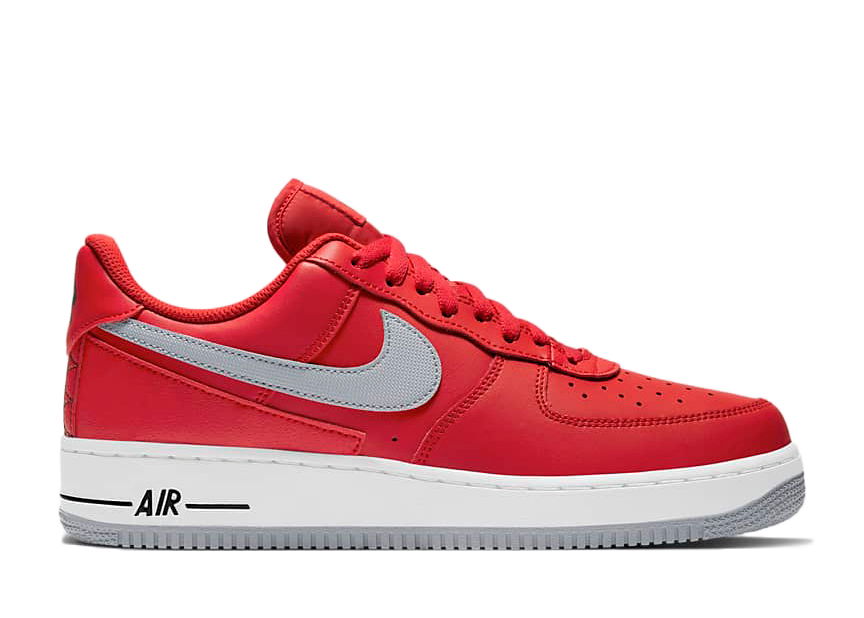 Sneakers och skor Nike Air Force 1 Low Technical Stitch University Red Röd | DD7113-600, 0