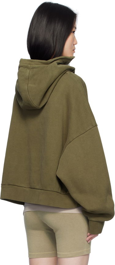 Sweatshirt Entire Studios Hoodie Full Zip Grön | ES2106MI, 2