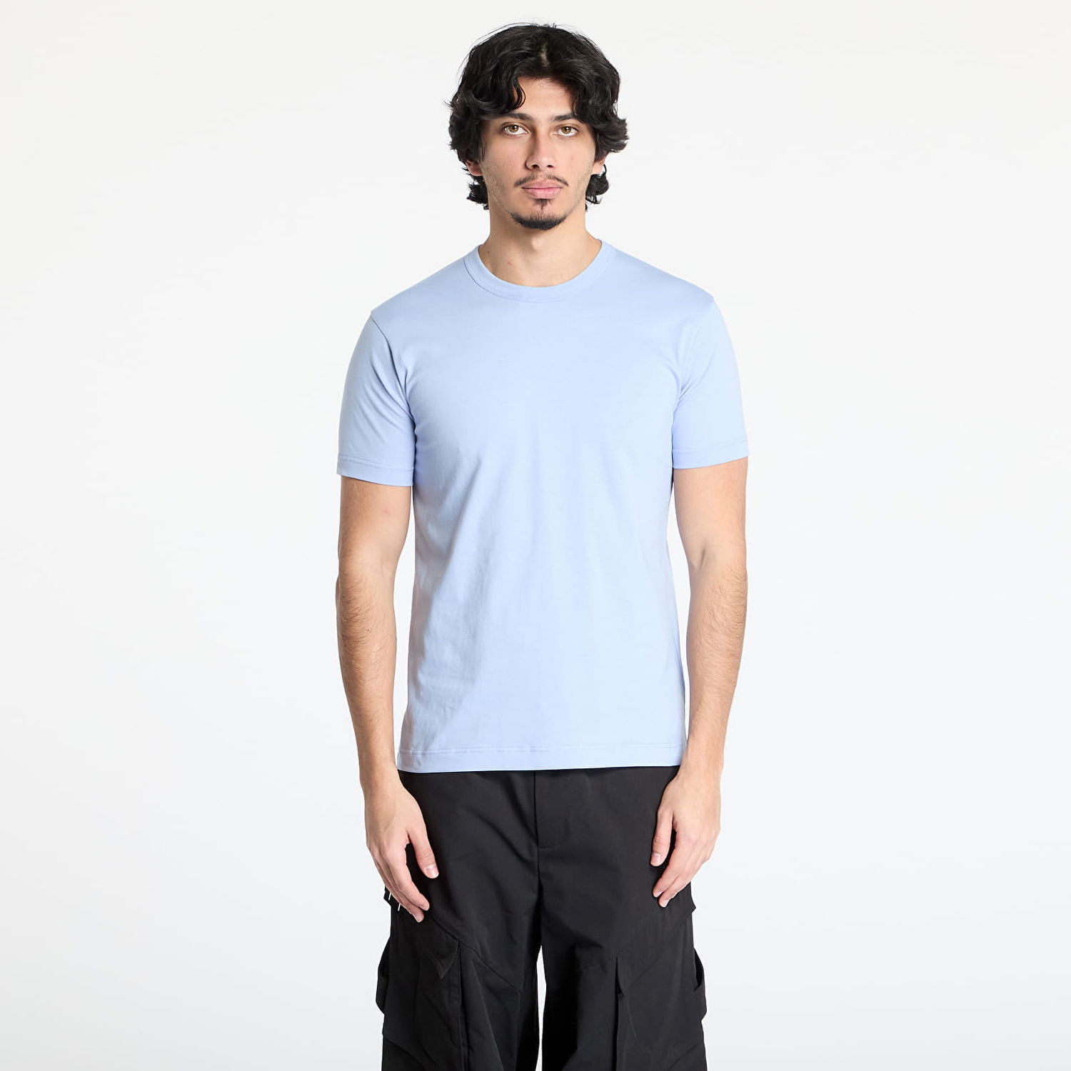 T-shirt Comme des Garçons Comme des Garçons SHIRT Knit T-Shirt Blå | FO-T024 BLUE, 0