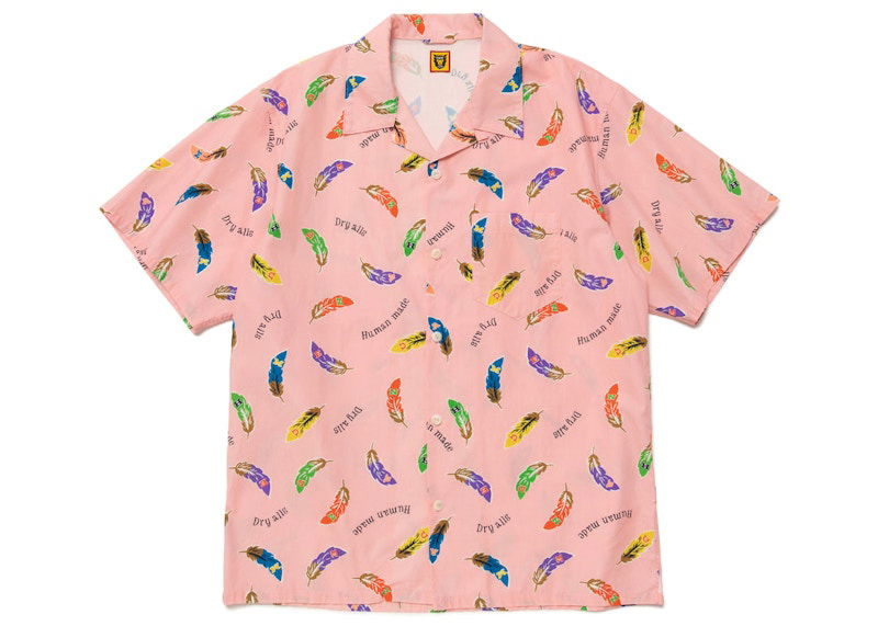 Skjorta Human Made Feather Aloha Shirt Rosa | HM25SH015