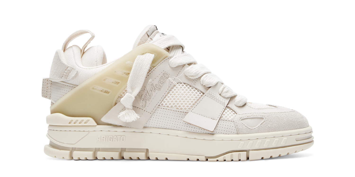Kläder AXEL ARIGATO Area Patchwork Sneaker Beige | F1691003, 0