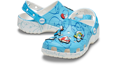Sneakers och skor Crocs Smurfs Classic Clogs Blå | 210821-90H, 1
