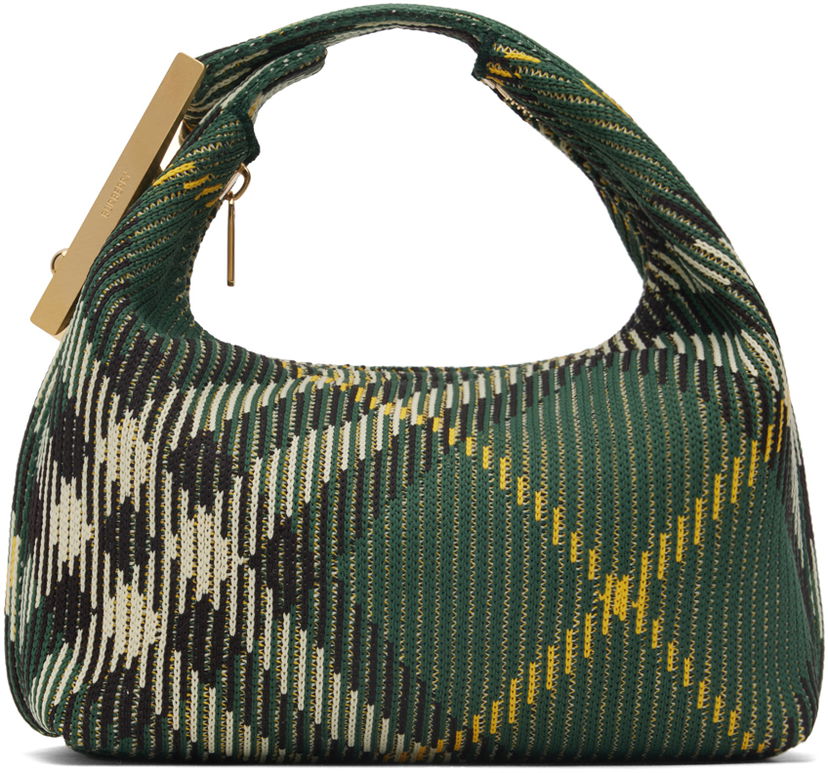 Kläder Burberry Geen Mini Peg Duffle Bag Grön | 8082042